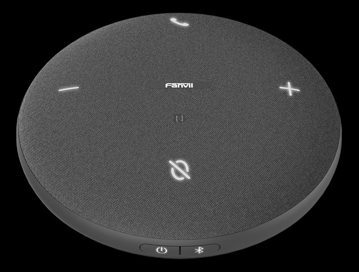 Fanvil CS30 Bluetooth/NFC/USB Speakerphone, 4 Omni-Directional Microphones, HD Audio Quality With Intelligent Noise Reduction, 8h Talk Time Fanvil CS30 Bluetooth/NFC/USB Speakerphone, 4 Omni-Directional Microphones, HD Audio Quality With Intelligent Noise Reduction, 8h Talk Time